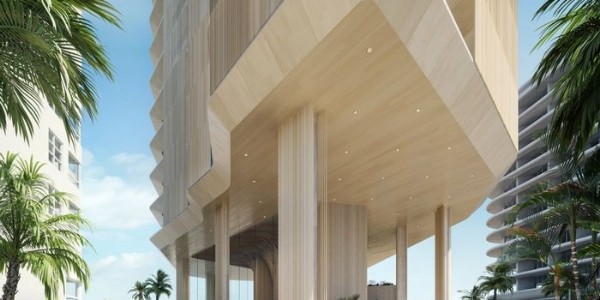 隈研吾公布其在美國的第一座住宅大樓的設(shè)計，大佬們齊聚邁阿密海灘