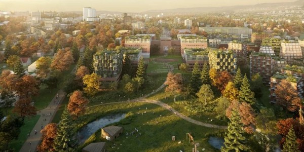 BIG 公布挪威新創(chuàng)新區(qū)的設(shè)計