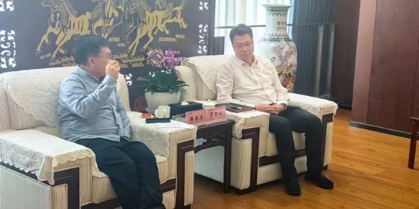 拜訪四川資源集團(tuán)，共促土地整治發(fā)展