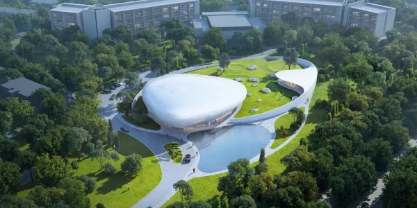 MAD阿那亞“云中心”設(shè)計(jì)方案曝光：一朵漂浮在林中的“云”！