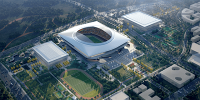 雄安體育中心開建，投資25億，設(shè)計以“山水·印章”為理念
