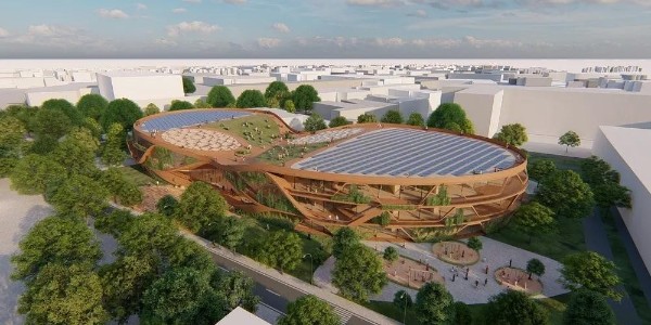 一座綠色環(huán)?！按笮瑝|”未來落戶德國