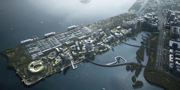 NBBJ ‘騰訊大鏟灣科技島’，構(gòu)想“網(wǎng)絡(luò)城市”