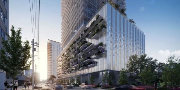 ODA新作 | 美國勞德代爾堡住宅雙塔，流動之美