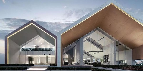 一體化的設(shè)計手法，塑造出建筑的體積感——運河源生活美學(xué)館