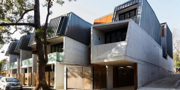 建筑體量雖不大，但造型手法老練