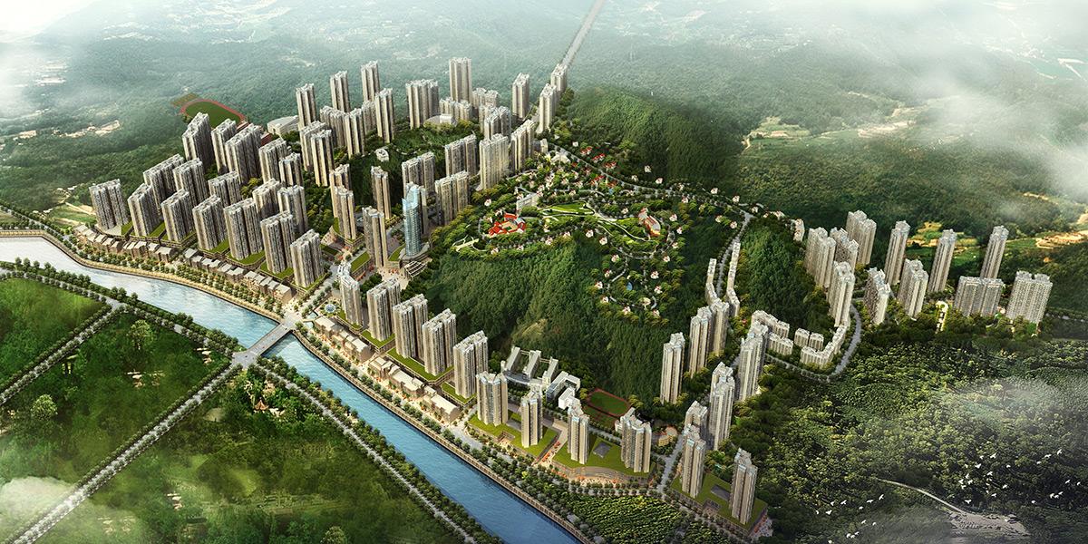 都勻“山水云城”棚戶區(qū)城鄉(xiāng)規(guī)劃建筑設(shè)計 都勻“山水云城”棚戶區(qū)城鄉(xiāng)規(guī)劃建筑設(shè)計