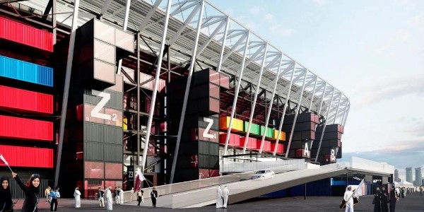 第一座完全可拆卸的集裝箱體育場即將建成，卡塔爾世界杯974體育場！