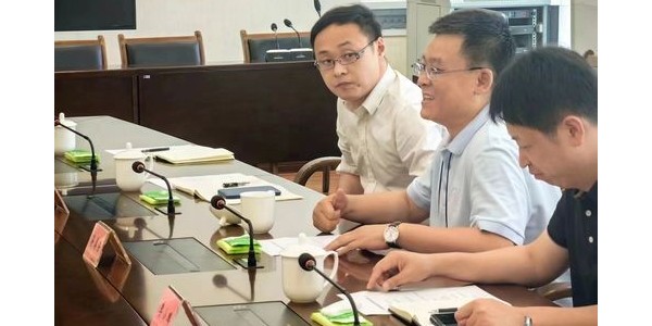 貴陽市建筑設計院董事長蔣美榮率隊參訪中共資陽市委，開展交流合作