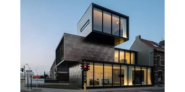 體塊感極強的建筑造型